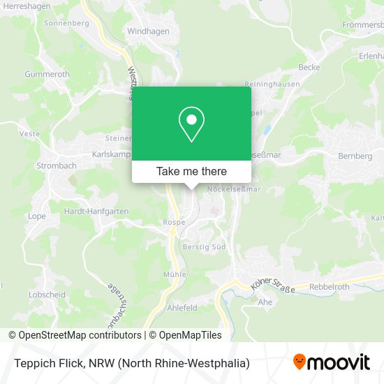 Карта Teppich Flick