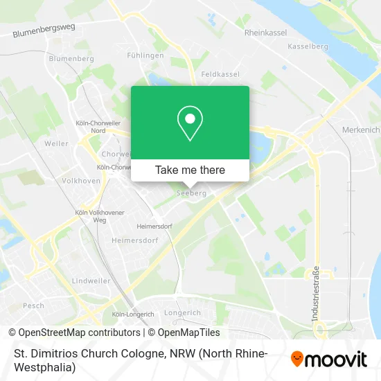 Карта St. Dimitrios Church Cologne