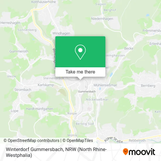 Карта Winterdorf Gummersbach