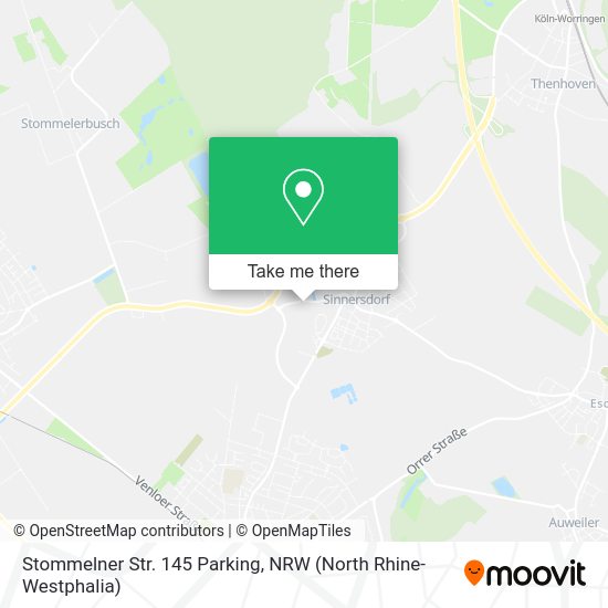 Карта Stommelner Str. 145 Parking