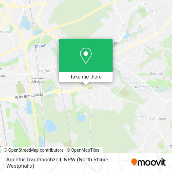 Карта Agentur Traumhochzeit