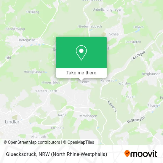 Карта Gluecksdruck