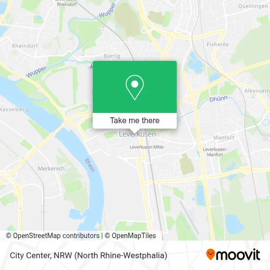 City Center map