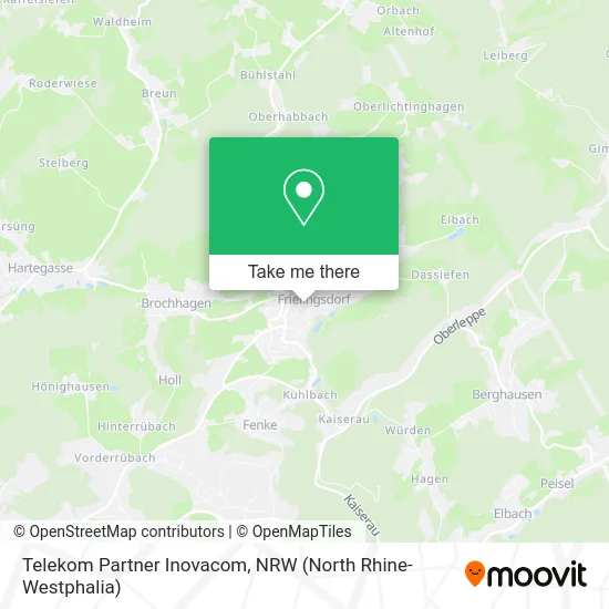 Карта Telekom Partner Inovacom