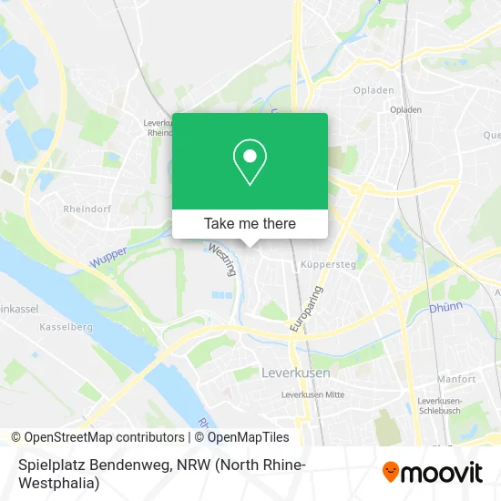 Spielplatz Bendenweg map