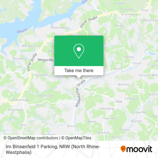 Карта Im Binsenfeld 1 Parking