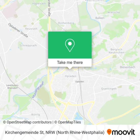 Kirchengemeinde St map