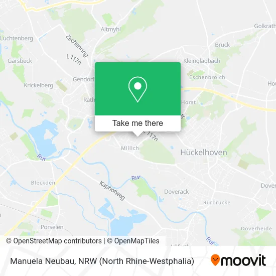 Карта Manuela Neubau