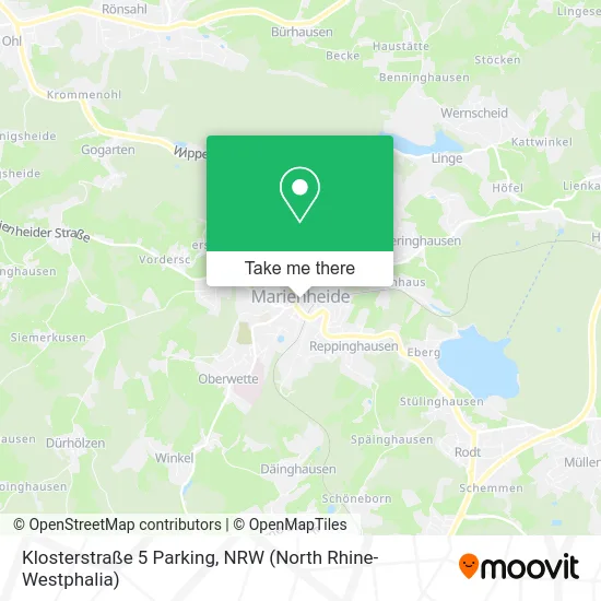 Карта Klosterstraße 5 Parking