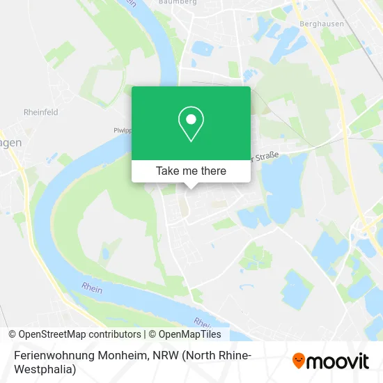 Ferienwohnung Monheim map