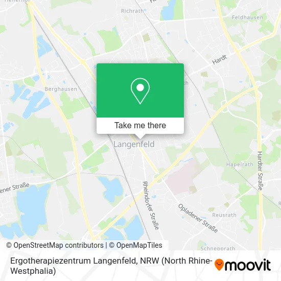 Карта Ergotherapiezentrum Langenfeld