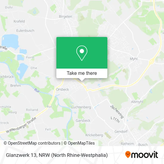 Карта Glanzwerk 13