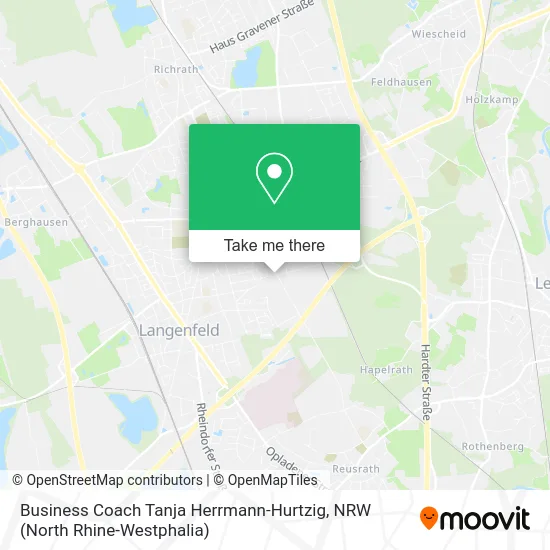 Карта Business Coach Tanja Herrmann-Hurtzig