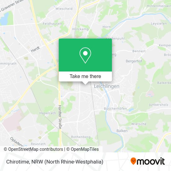 Карта Chirotime