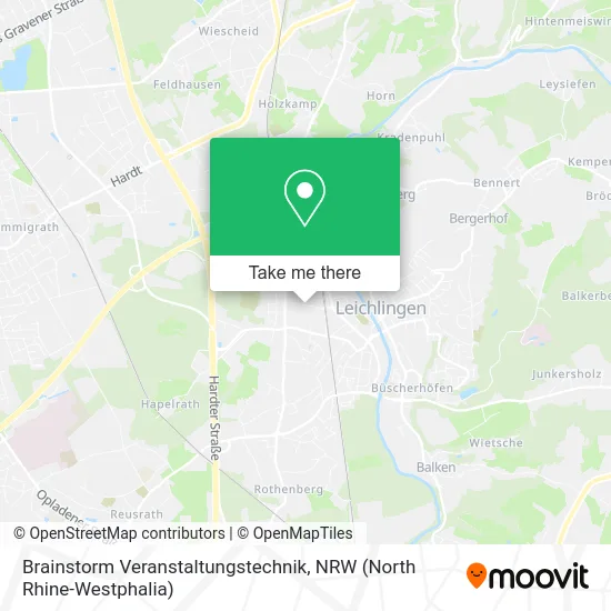 Карта Brainstorm Veranstaltungstechnik