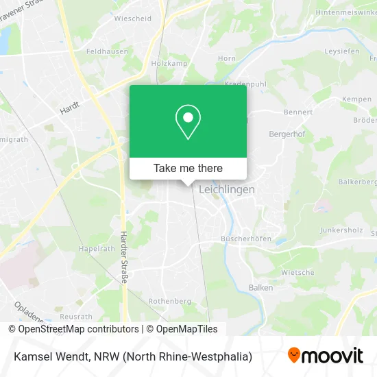 Kamsel Wendt map