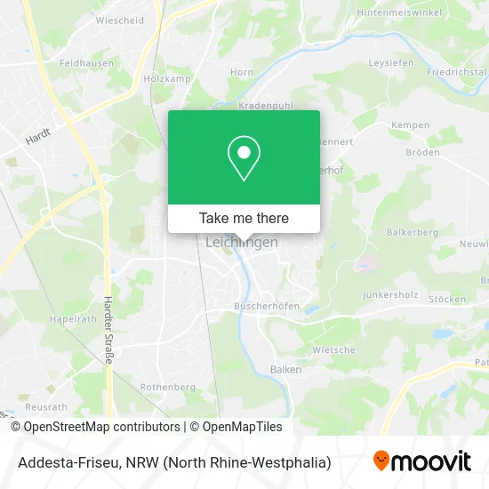 Карта Addesta-Friseu