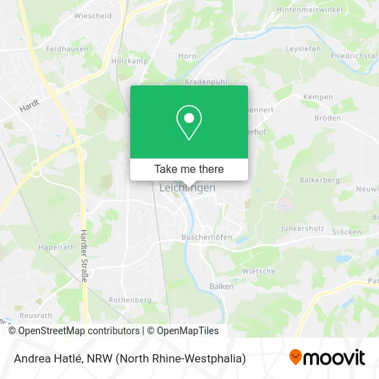 Карта Andrea Hatlé