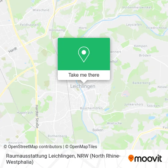 Raumausstattung Leichlingen map