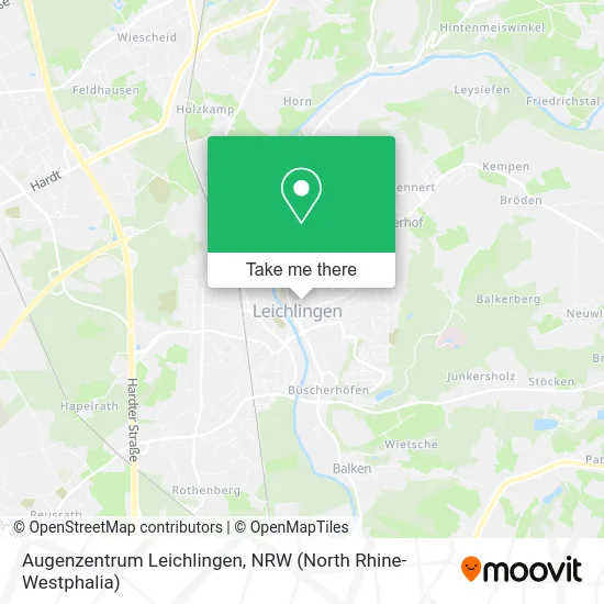 Augenzentrum Leichlingen map