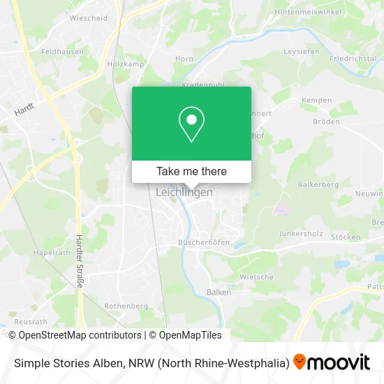 Карта Simple Stories Alben