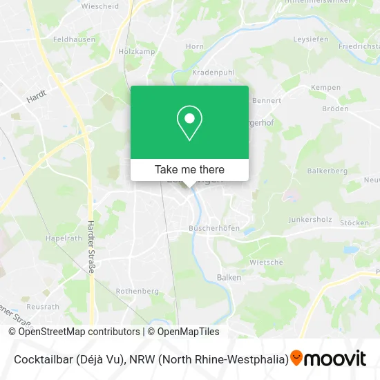 Карта Cocktailbar (Déjà Vu)