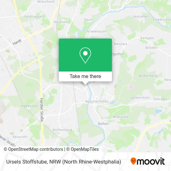 Карта Ursels Stoffstube