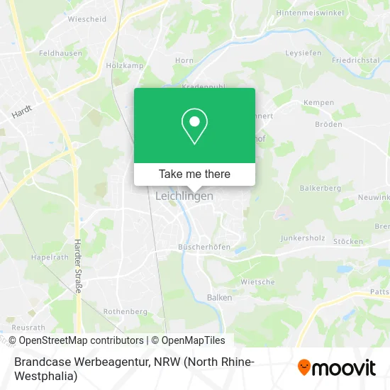 Карта Brandcase Werbeagentur