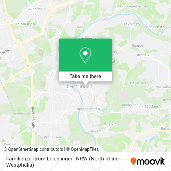 Familienzentrum Leichlingen map