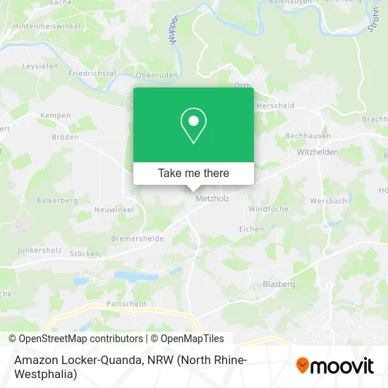 Карта Amazon Locker-Quanda