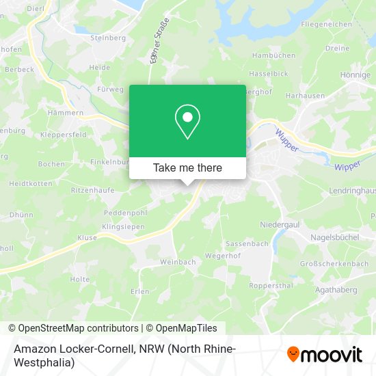 Карта Amazon Locker-Cornell