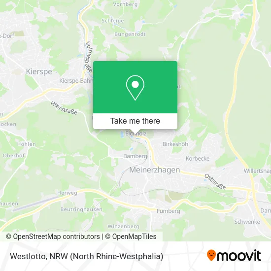 Карта Westlotto