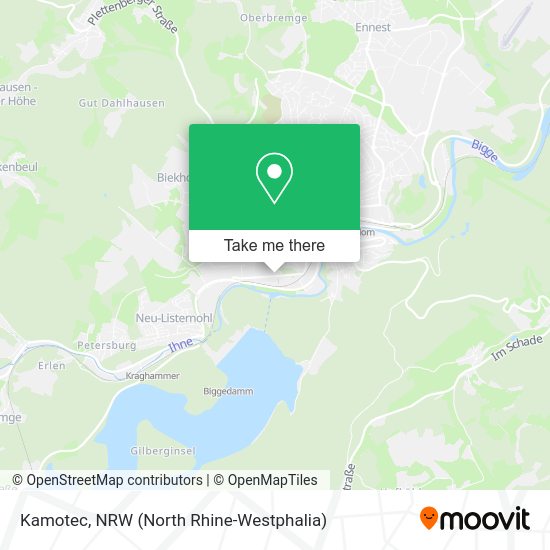 Карта Kamotec