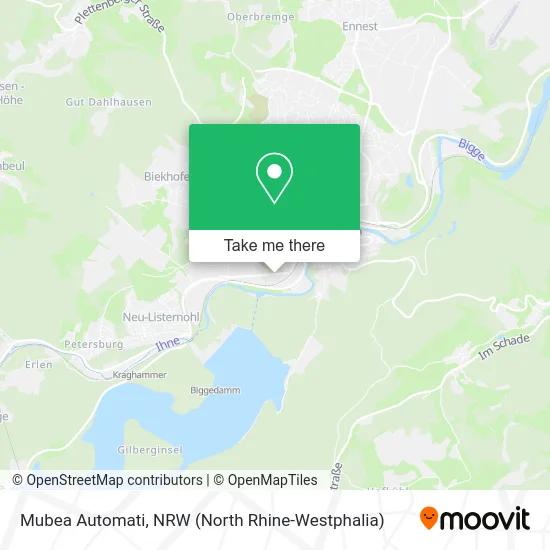 Карта Mubea Automati