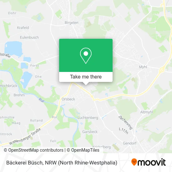 Карта Bäckerei Büsch