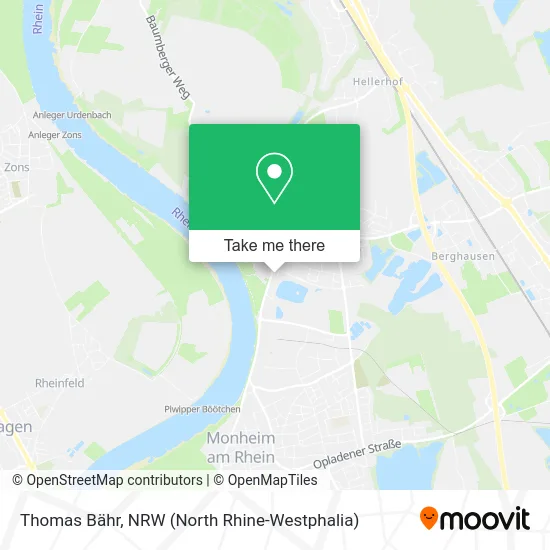 Карта Thomas Bähr