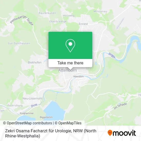 Карта Zekri Osama Facharzt für Urologie