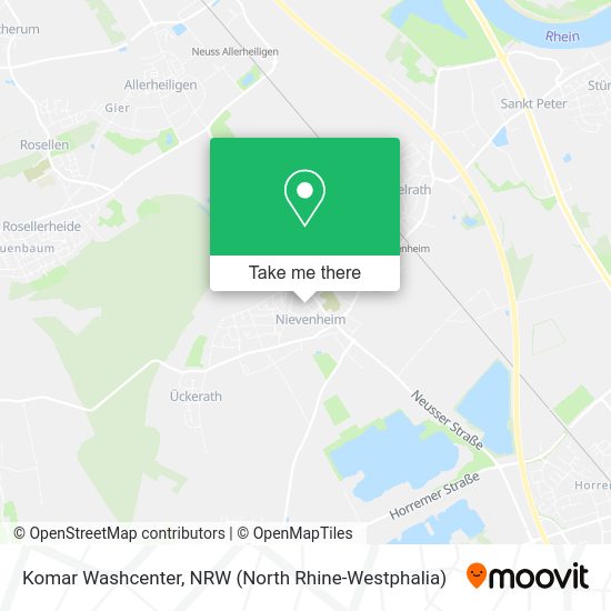 Карта Komar Washcenter
