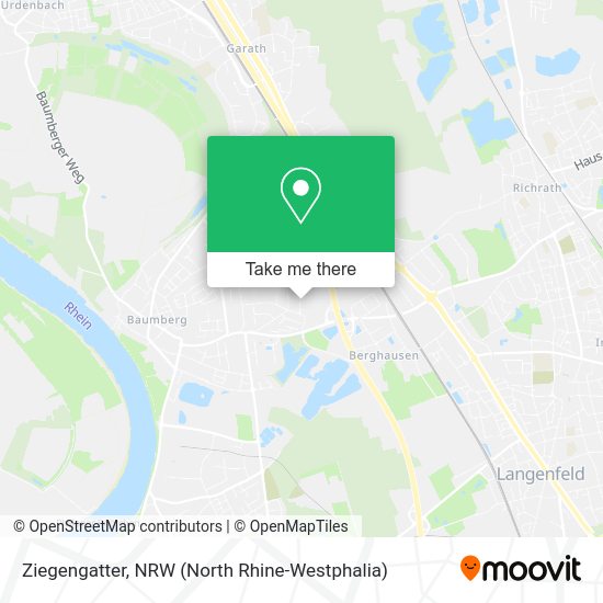 Карта Ziegengatter