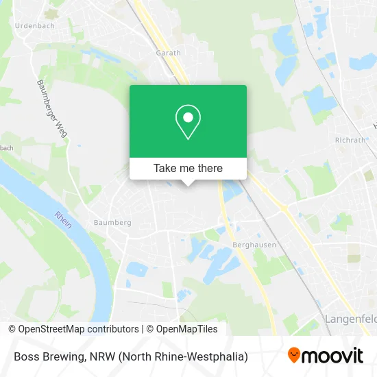 Карта Boss Brewing