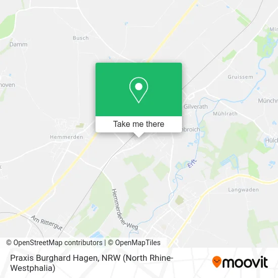 Карта Praxis Burghard Hagen