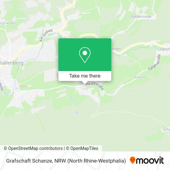 Карта Grafschaft Schanze