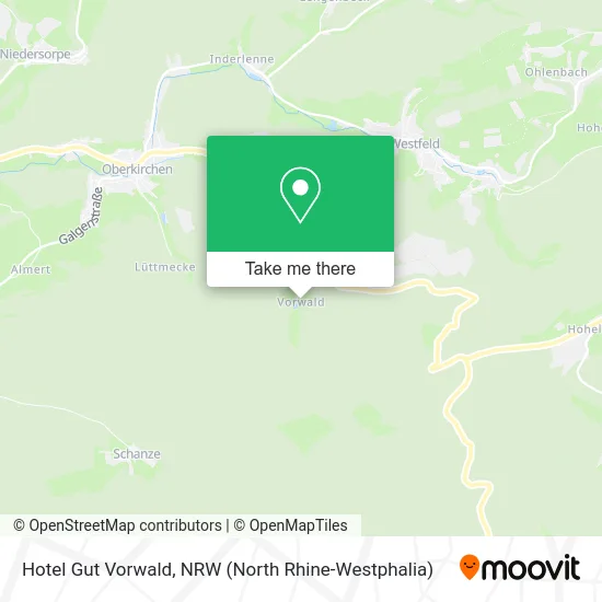 Карта Hotel Gut Vorwald