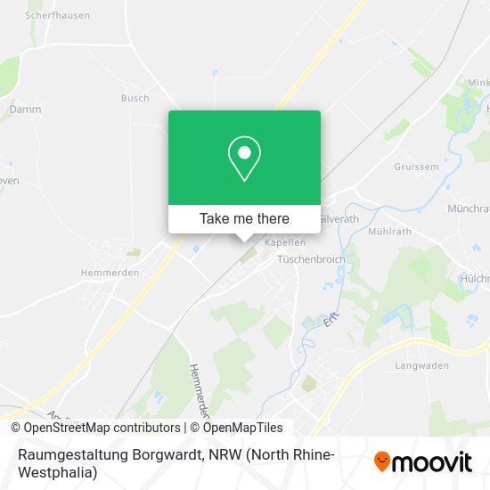 Карта Raumgestaltung Borgwardt