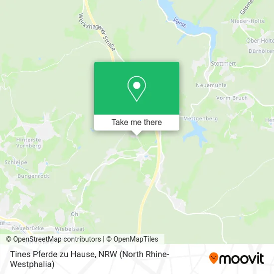 Tines Pferde zu Hause map