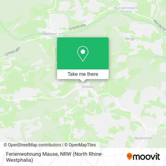 Ferienwohnung Mause map