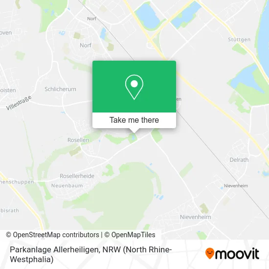 Карта Parkanlage Allerheiligen