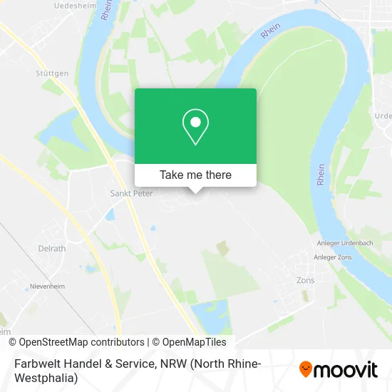 Карта Farbwelt Handel & Service