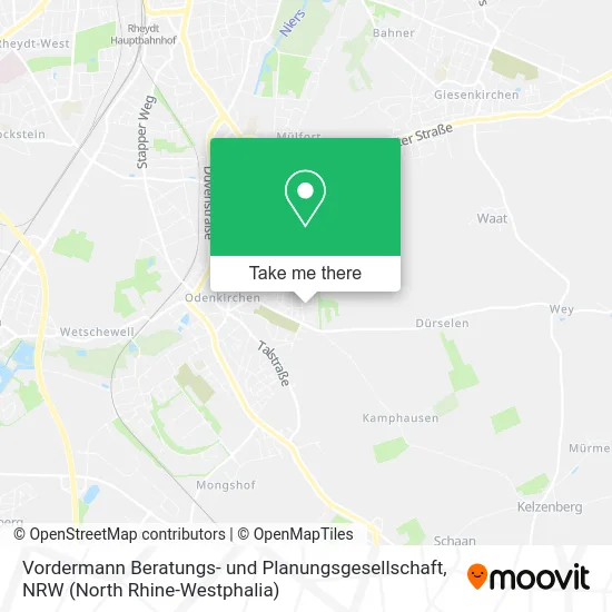 Vordermann Beratungs- und Planungsgesellschaft map