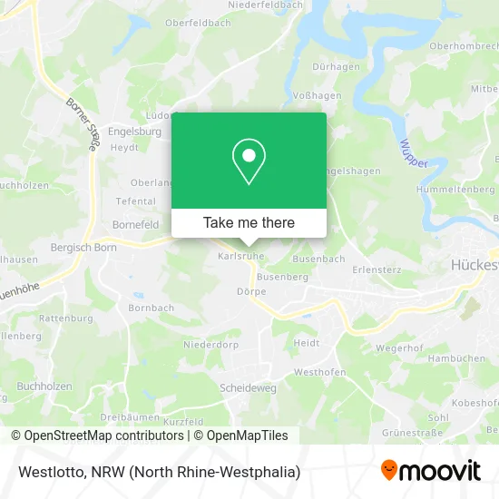 Карта Westlotto